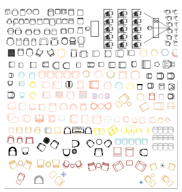 AutoCAD Furniture Library AutoCAD Student
